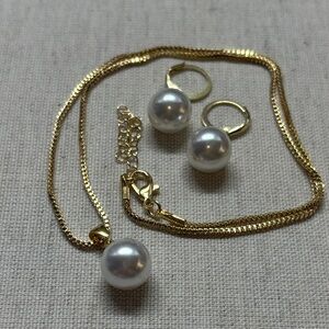 Necklace and earring set